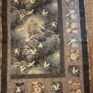 Oriental Winter (38.5” x 52”) Quilt